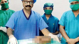 Midesinden çıkana doktorlar bile şaşırdı! Tam 1,2 kilogram ağırlığında