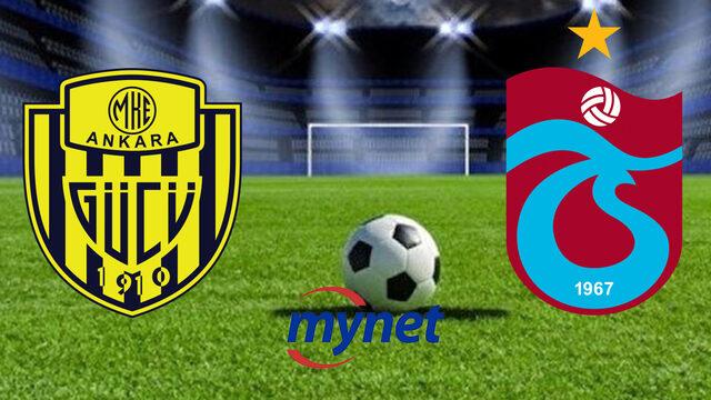 ANKARAGÜCÜ TRABZONSPOR MAÇI CANLI İZLE! Ankaragücü Trabzonspor maçı ne zaman, saat kaçta, hangi kanalda? İşte muhtemel 11'ler!