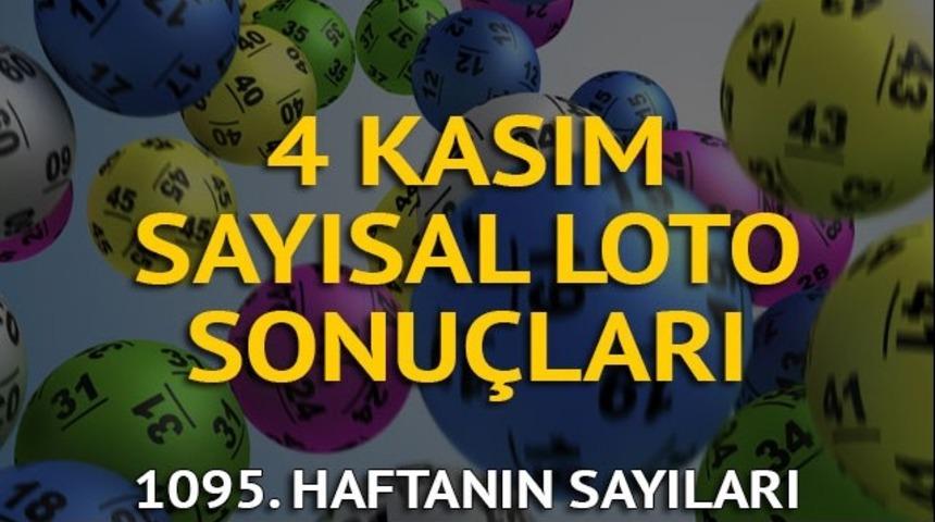 Sayısal Loto sonuçları 4 Kasım: Tahminler tutmayan Sayısal Loto'da ikramiye artıyor!