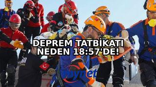 Deprem tatbikatı neden 18.57'de yapılacak? 12 Kasım Türkiye deprem tatbikatı için gözler saat 18:57'de!