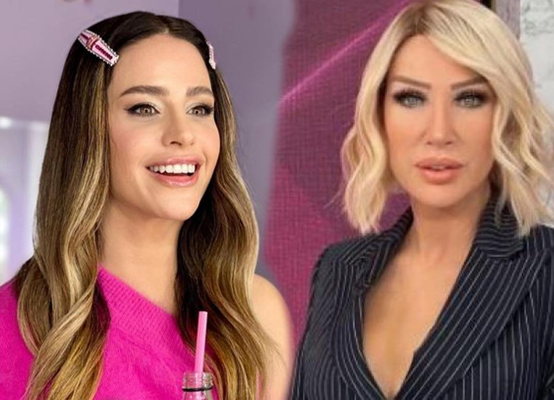 Seda Sayan'ın filtresinden B&uuml;şra Pekin de nasibini aldı! G&ouml;renler tanıyamadı