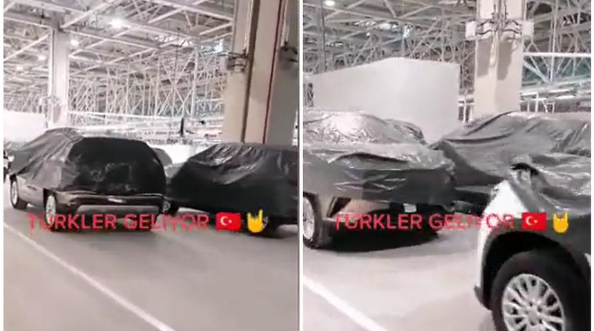 Togg ilk kez böyle görüntülendi: Onlarcası bir arada! Fabrika işçisi "Türkler geliyor" notuyla paylaştı