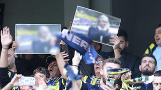 Jorge Jesus'a Fenerbahçeli taraftarlardan ilginç pankart!