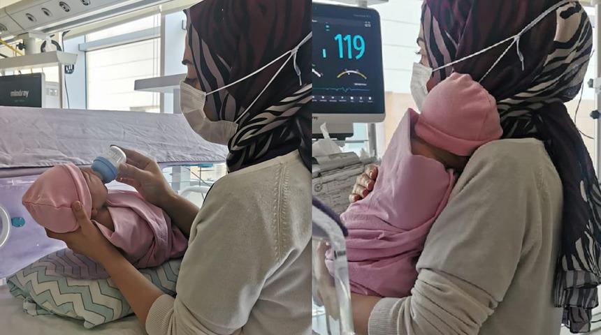 Y&uuml;rekleri sızlatan olay! Daha bir haftalık... Battaniyeye sarılı halde bebek bulundu