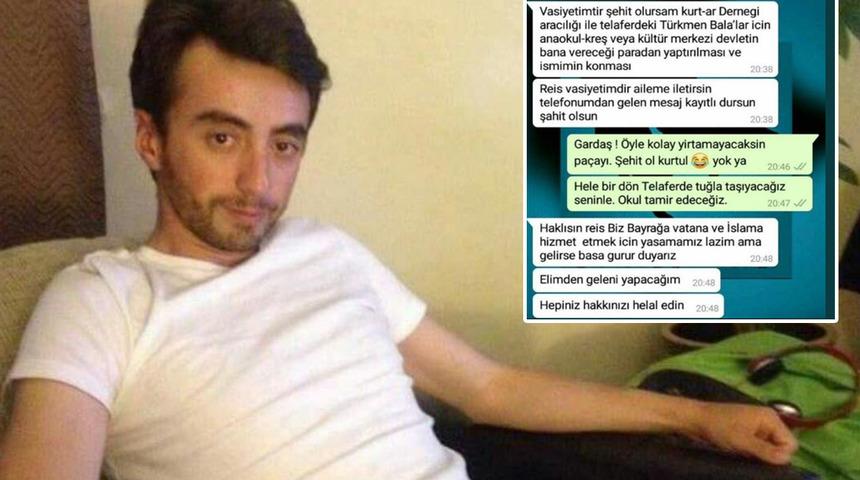 Tüm Türkiye'yi duygulandırmıştı! Afrin şehidi Musa Özalkan'ın okul vasiyeti gerçekleştirildi