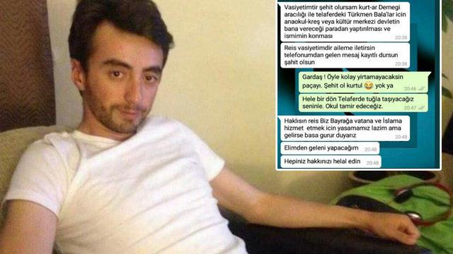 Tüm Türkiye'yi duygulandırmıştı! Afrin şehidi Musa Özalkan'ın okul vasiyeti gerçekleştirildi