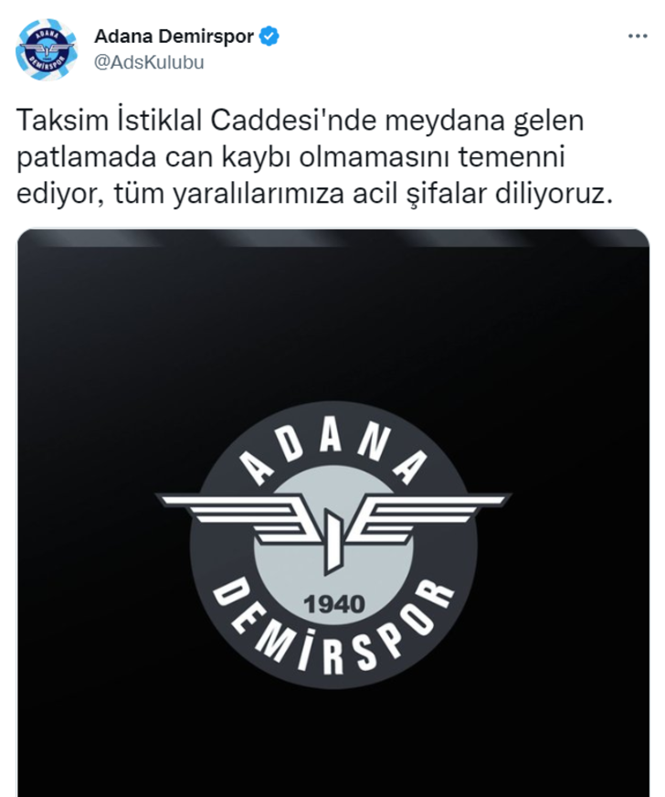 Son dakika: Beşiktaş-Antalyaspor maçı, İstiklal Caddesi'nde yaşanan patlama nedeniyle ertelendi! G1