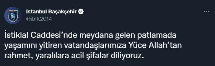 Son dakika: Beşiktaş-Antalyaspor maçı, İstiklal Caddesi'nde yaşanan patlama nedeniyle ertelendi! G4