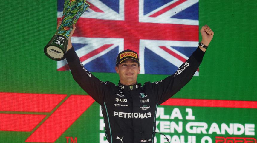F1 Brezilya Grand Prix'sini George Russell kazandı!