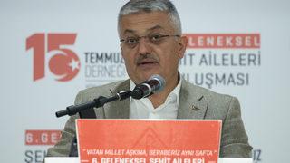 Antalya'da 15 Temmuz Derneği 6. Geleneksel Şehit Aileleri Buluşması düzenlendi