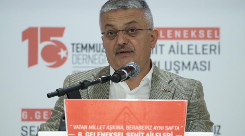 Antalya'da "15 Temmuz Derneği 6. Geleneksel Şehit Aileleri Buluşması" düzenlendi