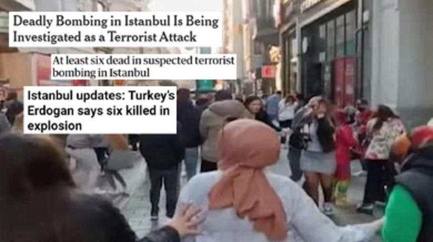 Tüm dünya o anları konuştu! Dünya basınında Taksim patlaması