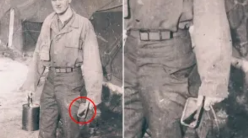 Sosyal medyayı karıştıran kare! İkinci Dünya Savaşı’nda çekildi, komplo teorilerini ateşledi... “Elindeki ne?”