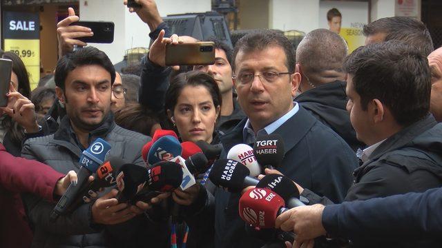 Ekrem İmamoğlu'ndan İstiklal Caddesi'nde dikkat çeken sözler! 'Saksıya kusur bulma kafası...'