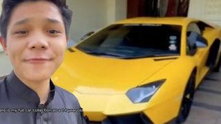 Paraya para demiyor! ‘Bitcoin milyoneri’ 14 yaşındaki çocuk lüks araba koleksiyonunu gösterince tepki çekti