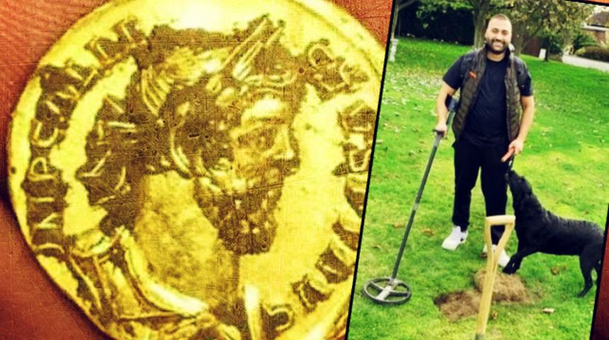 Büyükannesinin bahçesinden altın çıktı! O kadar nadir bulunuyor ki değeri dudak uçuklattı