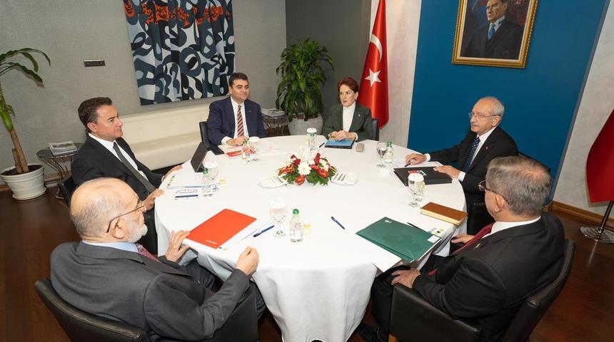 Son Dakika: BTP'nin 6'lı masaya katılım talebi gündemdeydi! Toplantı sonrası altılı masadan açıklama "Masanın genişlemesiyle ilgili..."