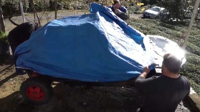 Herkes 'olmaz yapamazsınız' diyordu! Evlerinin balkonunda 5 ayda bitirdiler... Bu araç için 25 bin TL harcadılar