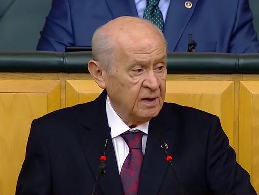 Bahçeli "Hiçbir satırında yok" diyerek sert tepki gösterdi!