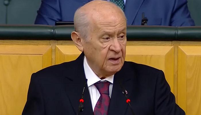 Bahçeli "Hiçbir satırında yok" diyerek sert tepki gösterdi!