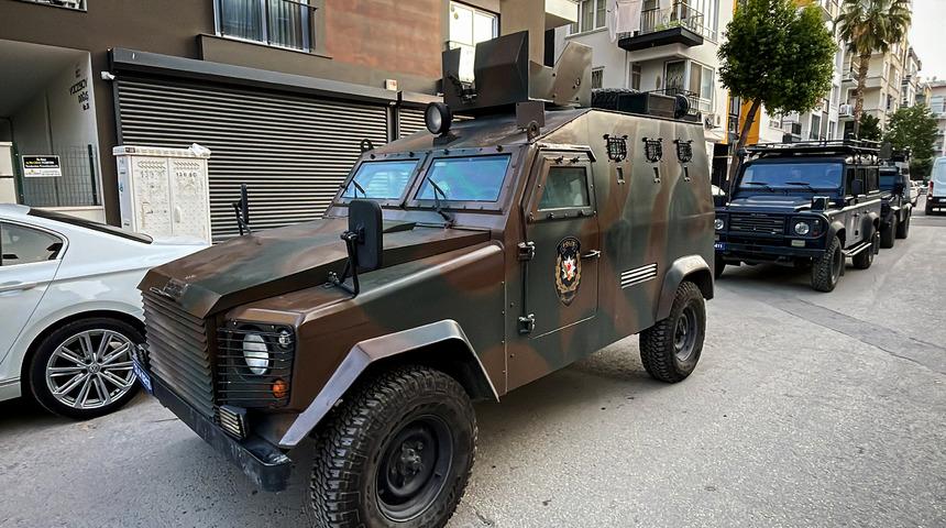 Mersin'deki "Girdap" operasyonunda 8 zanlı tutuklandı