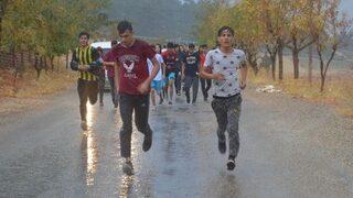 Öğrenciler Cumhuriyet için koştu