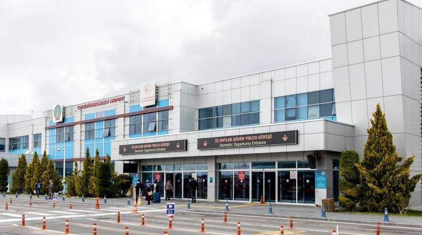 Kayseri Havalimanında 211 bin yolcuya hizmet verildi