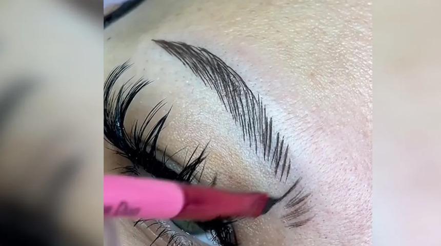 Olmayanı makyaj hilesiyle oldurdu! Görenler şaştı kaldı