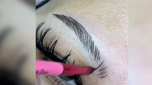 Olmayanı makyaj hilesiyle oldurdu! Görenler şaştı kaldı