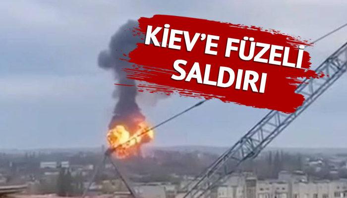 Kiev'in kritik yerleri vuruldu! Can kaybı var