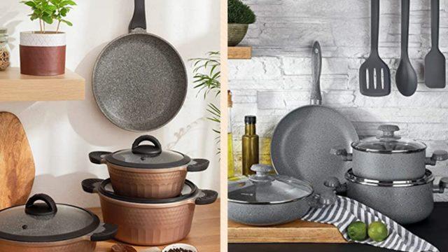 Hem çeyiz olarak hem de normal kullanım için en iyi tencere setleri