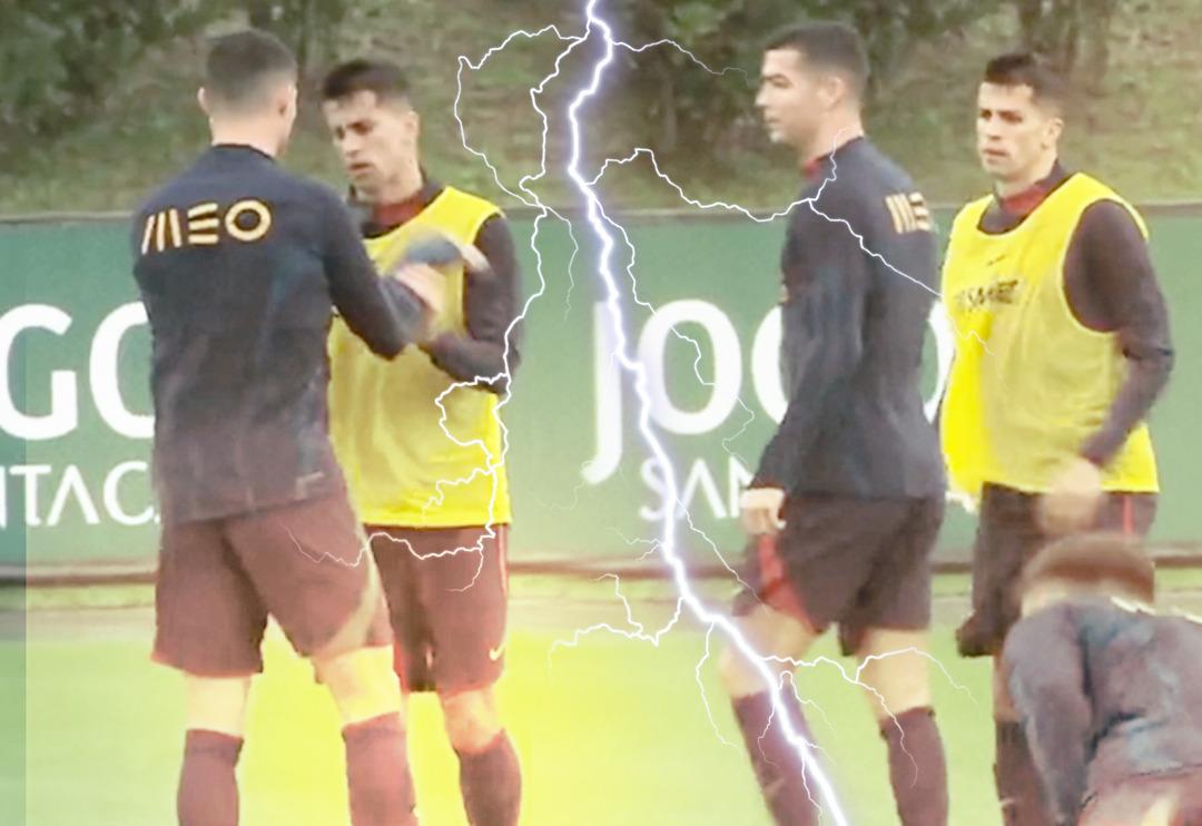 Ronaldo'ya kapılar birer birer kapanıyor! Antrenmanda yaşanan olay taraftarın i&ccedil;ini yaktı