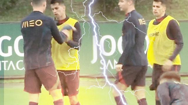 Ronaldo'ya kapılar birer birer kapanıyor! Antrenmanda yaşanan olay taraftarın içini yaktı
