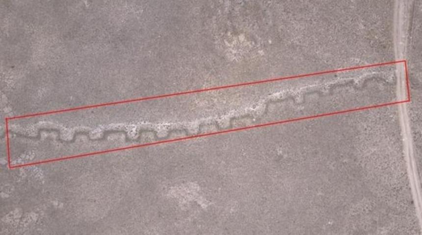 Eskişehir'de Kurtuluş Savaşı&rsquo;ndan kalan mevziler tesad&uuml;fen bulundu!