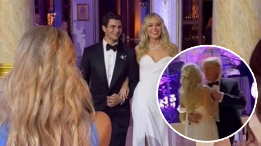 Donald Trump'tan şaka yollu uyarı! Kızı evlenince damadına göz dağı verdi