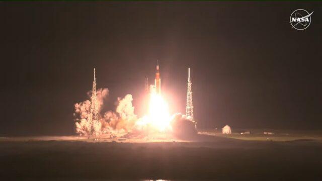 Artemis I Launch to the Moon (Official NASA Broadcast) - Nov. 16, 2022 3-17-11 screenshot