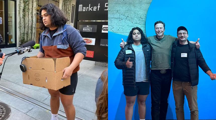 İşten &ccedil;ıkarılan Twitter &ccedil;alışanları gibi davranıp d&uuml;nyada manşet olmuşlardı! Musk, "Ligma ve Johnson"ı unutmadı: "Tekrar hoş geldiniz" 