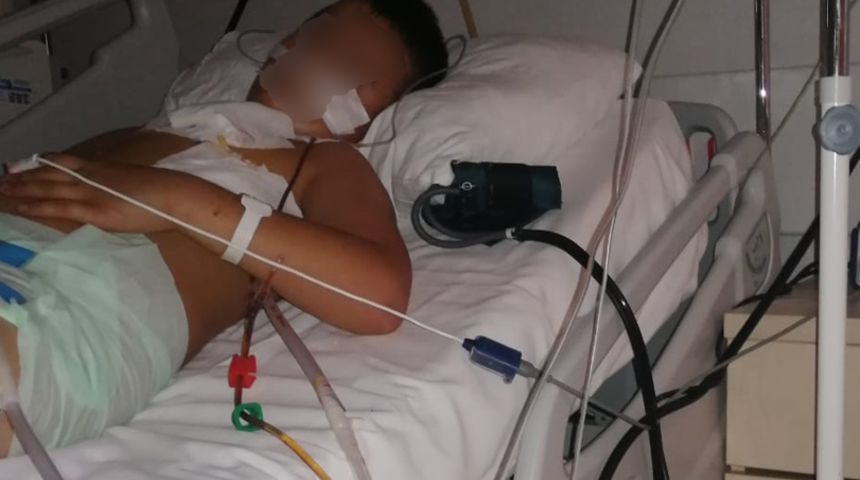 Boynundan giren mermi g&ouml;ğs&uuml;nden &ccedil;ıktı! Gelen rapor kahretti... Yemek borusu par&ccedil;alanmış