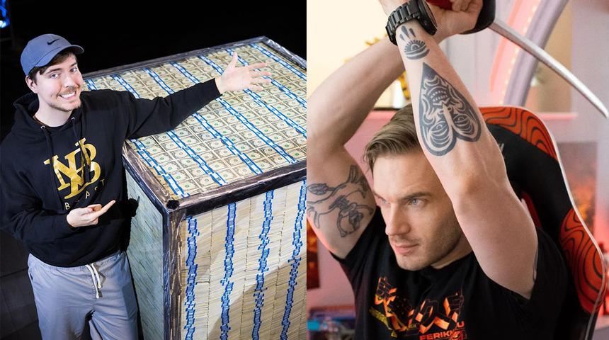 YouTube'un artık yeni bir "lideri" var! 111.8 milyon aboneye ulaşıp PewDiePie'yi geride bıraktı