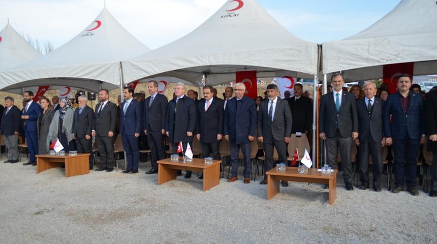 Çankırı'da 15 Temmuz şehidinin adının verileceği okulun temeli atıldı