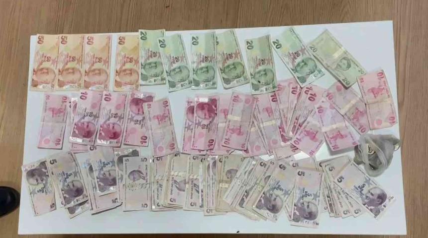 Dilenci kadının üzerinden 913 TL çıktı! 277 lira ceza kesildi