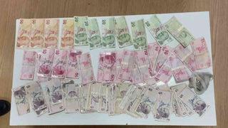 Dilenci kadının üzerinden 913 TL çıktı! 277 lira ceza kesildi