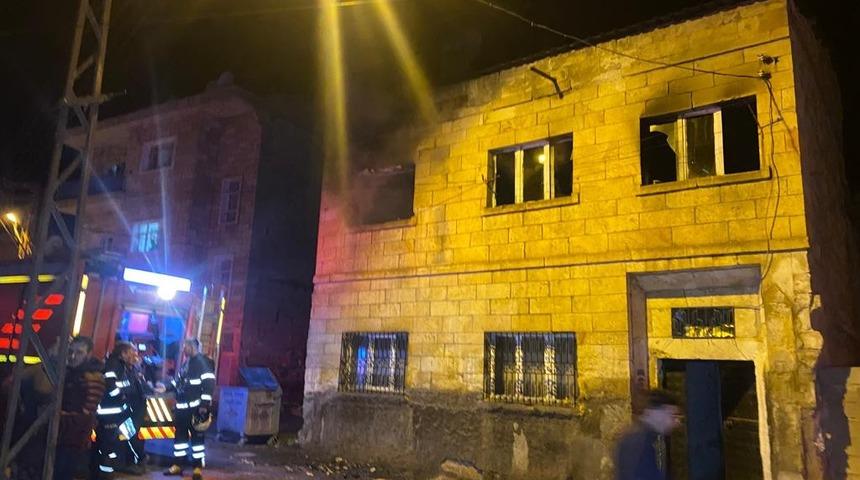 Nevşehir’de ev yangını