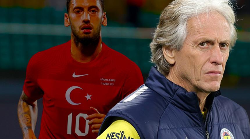 Hakan Çalhanoğlu'ndan Jorge Jesus açıklaması! ''Saygısızlık yapma ihtimalim yok''