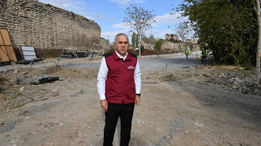 Kara Surları Millet Bahçesi'nin ilk etabı yılbaşından önce açılacak