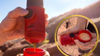 Nerede olursanız olun sizi kahvesiz bırakmayacak taşınabilir espresso makinesi Nanopresso