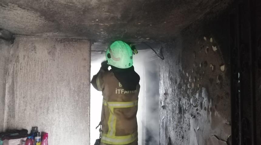 Bursa'da bir evde çıkan yangında 3 çocuk yaralandı