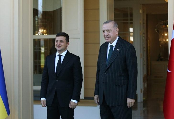 Son dakika: Cumhurbaşkanı Erdoğan ile Ukrayna Devlet Başkanı Zelenskiy görüştü