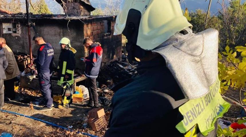 Soba nedeniyle yangın çıktı! Yaşlı kadının feci sonu... Alevlerin arasında kaldı
