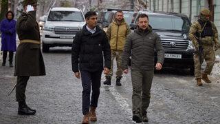 İngiltere Başbakanı Kiev'de! Ukrayna'ya tam destek: Sonuna kadar yanınızdayız